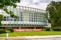 May 9, 2019 Mountain View / CA / USA - Computer History Museum in the heart of Silicon Valley; Exhibits on early computers and the