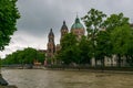 St. Luke`s Church, the largest Protestant church in Munich Die Evangelische Kirche