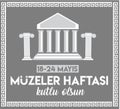 18-24 may museums week Turkish: 18 24 mayis muzeler haftasi Royalty Free Stock Photo