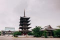 Japanese Five Storey pagoda place for kept Buddha holy ash at Ni