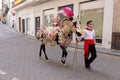 Caballos del Vino in Caravaca de la Cruz, Murcia Royalty Free Stock Photo