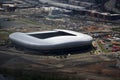 Red bull arena aerial view. Red Bull Arena is a soccer-specific stadium in Harrison