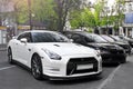 5 May 2017; Ukraine, Kiev. Nissan GT-R Royalty Free Stock Photo