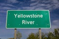 MAY 2019, North Dakota, USA - Yellowstone River, Retracing the Lewis and Clark Expedition - May 14, 1804 - September 23, 1806