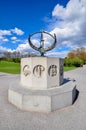 Famous statues of Vigeland, or Frogner, park in Oslo Royalty Free Stock Photo