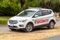 May 9, 2019 Palo Alto / CA / USA - Security Vehicle operated by Stanford Health Care