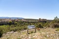 May 2019, Pedraza, Castilla Y Leon, Spain: from Mirador the Tungueras tourists can enjoy the whole view of Pedraza village.