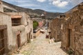 Street view of Real de Catorce Mexico Royalty Free Stock Photo