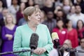 May 23, 2019 - Rostock: German Chancellor Angela Merkel at a press conference