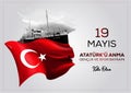 Happy 19 May Commemoration of AtatÃÂ¼rk, Youth and Sports Day.