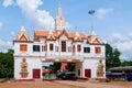 Immigration gate of Khlong Hat, Sa Keao - Thailand or Phnomdei border, Sampov Lun - Cambodia