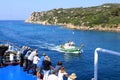 May 27 2023 - Santa Teresa Gallura, Sardinia, Italy: beautiful day at the the Port of Santa Teresa
