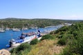 May 27 2023 - Santa Teresa Gallura, Sardinia, Italy: beautiful day at the the Port of Santa Teresa