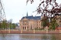 May 06 2023 - Schwerin, Mecklenburg-Vorpommern, Germany: the state theater near the state museum in Schwerin