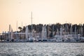 07 MAY 2019 Split, Croatia. Sailboat harbor