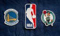 National Basketball Association Club Emblems Royalty Free Stock Photo