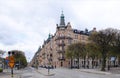 May Sunday walk in the center of Stockholm Royalty Free Stock Photo