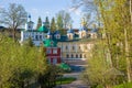 Holy Assumption Pskovo-Pechorsky Monastery. Pechory, Russia Royalty Free Stock Photo