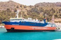 Greek passenger sea ferry ship of Dodekanisos Seaways