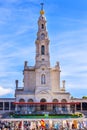 May 13th Celebration Mary Banners Fatima Portugal