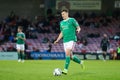 James Tilley during the Cork City FC vs Dundalk FC match at Turners Cross for the League of Ireland Premier Division