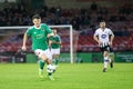 James Tilley during the Cork City FC vs Dundalk FC match at Turners Cross for the League of Ireland Premier Division