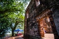 `2019 May 8th, Malaysia, Melaka - View of Aancient St Paul`s Church at the day time. Royalty Free Stock Photo