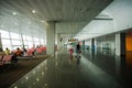 May 15, 2014 Ukraine interior of the international airport Borispol: A new terminal for the departure of aircraft. Topic of air tr