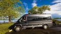 MAY 18 2019, USA Bill Terry and RV at State Park campsite on Missouri River outside of St. Joseph, MO