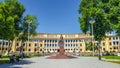 May 2019, Uzbekistan, Tashkent, monument of russian poet Pushkin Alexander Sergeevich