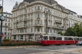 28 May 2019 Vienna, Austria - Cafe PrÃÂ¼ckel, a classic Viennese coffee house travelling you back to the early 1900s.Original mid-