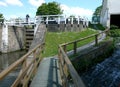 Bottom lock, three rising locks, Bingley, Leeds Liverpool canal