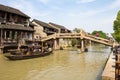 May 2013 - Wuzhen, China - Wuzhen is one of the most famous water villages of China