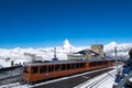 Gornergrat bahn, the only train where services travelers on Matterhorn railway.