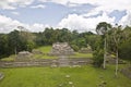 Maya archaeological site Caracol, Belize Royalty Free Stock Photo