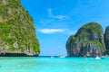 MAYA BAY one of the most beautiful beaches of Phuket province Thailand