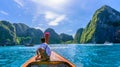 Maya Bay on Phi Phi Island Royalty Free Stock Photo