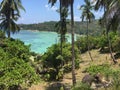 Maya Bay in Thailand Beach From Above