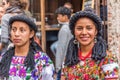 Maya beauty pageant princesses, Antigua, Guatemala