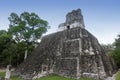 Maya buildings in Tikal, Guatemala