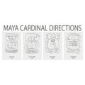 maya cardinal directions and associated glyphs