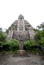 Maya civilization building Royalty Free Stock Photo