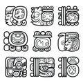 Maya glyphs, writing system and languge design