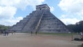 Maya Pyramid Mexico temple Royalty Free Stock Photo