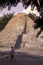 MEXICO YUCATAN COBA MAYA RUINS