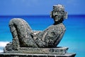 Maya sculpture Royalty Free Stock Photo