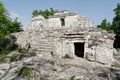 Maya Temple in Yucatan Mexico Royalty Free Stock Photo