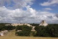 Maya temples in Uxmal, Mexico Royalty Free Stock Photo