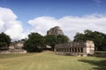 Maya temples in Uxmal, Mexico Royalty Free Stock Photo