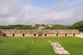 Mayan pyramids in Uxmal near merida yucatan mexico XXXVIII Royalty Free Stock Photo